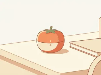 Pomodoro Timer auf Schreibtisch - Produktivitätsmethode